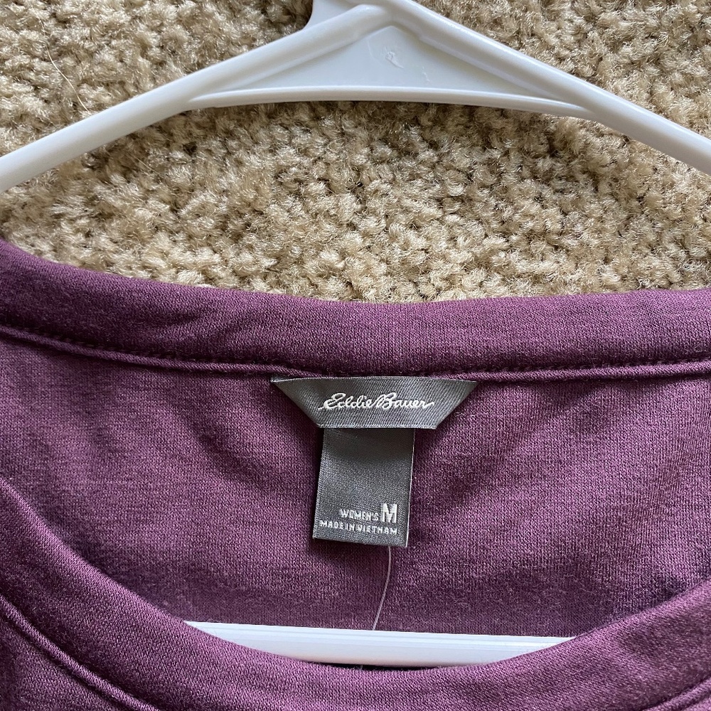Eddie Bauer light weight crew neck - Picture 3 of 7